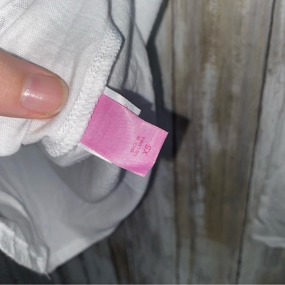 PINK Alabama White Long Sleeve Sequin Tee - Picture 5 of 8